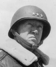 General George Smith Patton Jr. (pictured before his promotion to full General)
