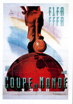 1938 Football World Cup poster