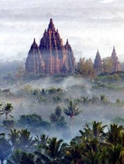 , 10th Century Hindu Temple, in Java, Indonesia