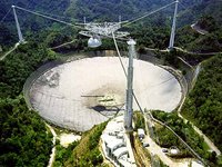 The Arecibo Radio Telescope is the world's largest antenna ever used for EME DX.