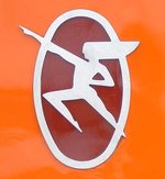 Hiawatha logo from the Milwaukee Road days