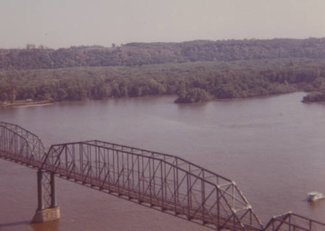 The former Eagle Point Bridge.