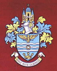 Arms of the former Romford Borough Council ( - )