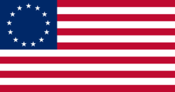 13-star "Betsy Ross" flag