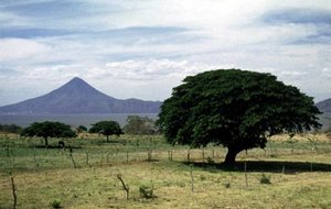 Volcn Momotombo, a symbol of Nicaragua