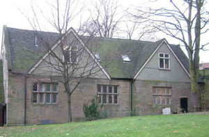  Photograph of the Old Tudor Hall, formerly Derby Grammar School, now Derby Heritage Centre