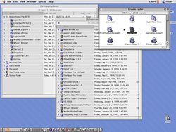 The Finder in Mac OS 9.