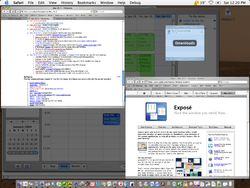 Mac OS X 10.3 Expos screenshot