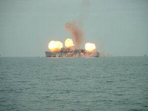 HMS Scylla, 27th March 2004