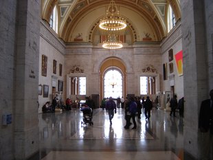 The main hall of the DIA.