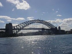 Sydney Harbour Bridge - probably the best known of  bridges