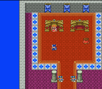 Screenshot of the Super Famicom version of Dragon Quest I