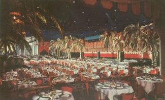 The Ambassador's Cocoanut Grove circa the late 1950s.