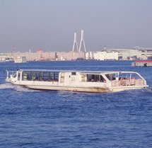 The SeaBus on the Burrard Inlet