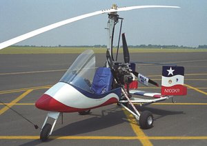 The Rehler Gyrocopter (autogyro)