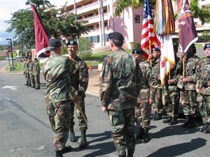 As headquarters of the Pacific Regional Medical Command, Tripler Army Medical Center stages elaborate ceremonies for changes in leadership.