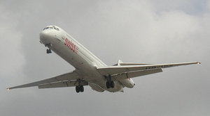 Swiss International Air Lines McDonnell Douglas MD-83 (not now in service with Swiss International)