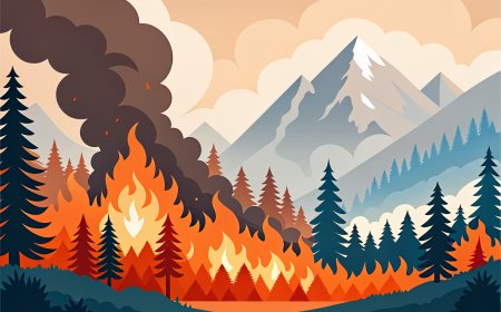 Wildfire Facts for Kids – How They Start & Why They Spread