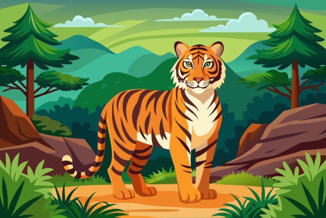 All About Tigers for Students: Striped Hunters of the Jungle