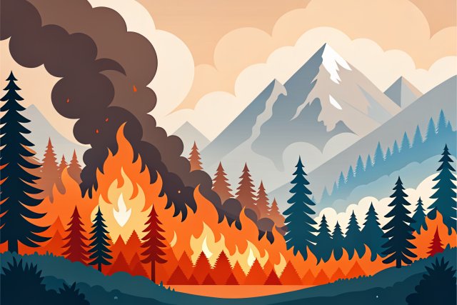 Wildfire Facts for Kids – How They Start & Why They Spread
