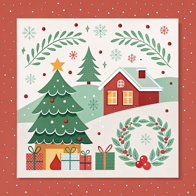 The History of Christmas Cards for Kids