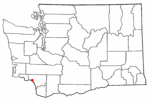Location of Longview Heights, Washington