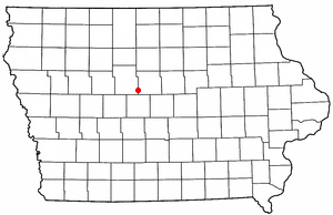 Location of Stratford, Iowa