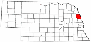 Image:Map of Nebraska highlighting Burt County.png