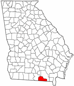 Image:Map of Georgia highlighting Echols County.png