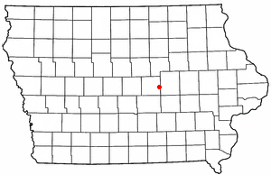 Location of Le Grand, Iowa