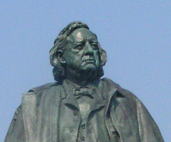 Henry Ward Beecher in Columbus Park, Brooklyn, New York, 2003Full statue