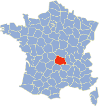 Location of du Puy-de-Dme in France
