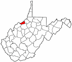Image:Map of West Virginia highlighting Pleasants County.png