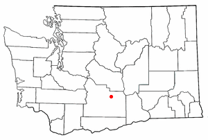 Location of Union Gap, Washington
