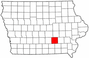 Image:Map of Iowa highlighting Mahaska County.png