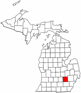 Image:Map of Michigan highlighting Livingston County.png