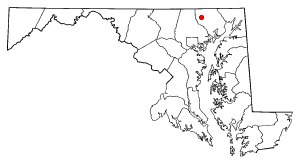 Location of Jarrettsville, Maryland