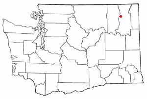 Location of Kettle Falls, Washington