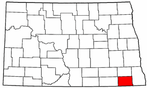 Image:Map of North Dakota highlighting Sargent County.png