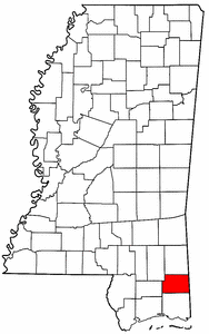 Image:Map of Mississippi highlighting George County.png