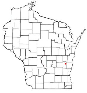 Location of St. Cloud, Wisconsin