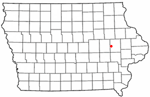 Location of Palo, Iowa