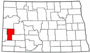 Image:Map of North Dakota highlighting Billings County.png