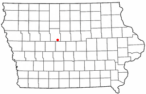 Location of Dayton, Iowa