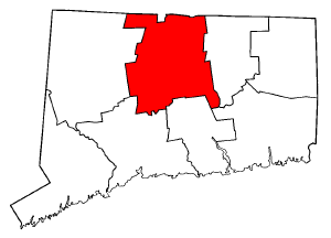 Image:Map of Connecticut highlighting Hartford County.png