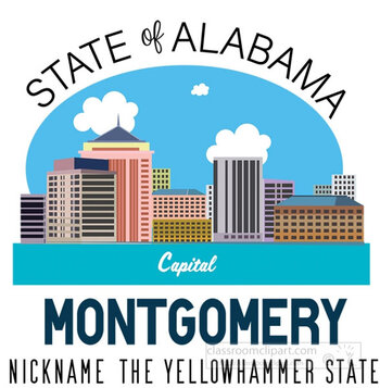  Alabama State Capital provided by classroomclipart.com