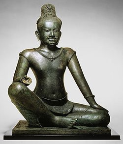 Avalokiteshvara, Angkor period (8021431), fourth quarter of the 10th – first quarter of the 11th century