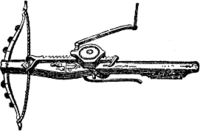 A winching crossbow.