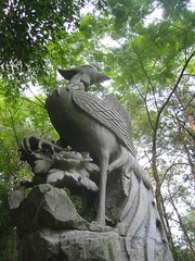 Fenghuang sculpture, Nanning city, Guangxi province.
