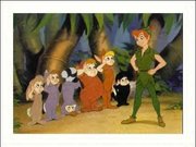Disney's Peter with the Lost Boys